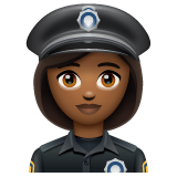 Policial Mulher: Pele Morena Escura para WhatsApp 2.26.8.72