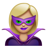 Жінка-суперлиходій: світлий тон шкіри для WhatsApp 2.26.8.72