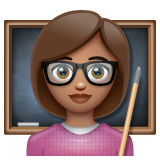 Professora: Pele Morena para WhatsApp 2.26.8.72