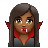 Mulher Vampira: Pele Morena Escura para WhatsApp 2.26.8.72