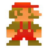 Mario stands